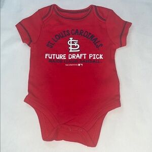 MLB St. Louis Cardinals Red Infant Bodysuit